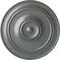 Ekena Millwork Small Classic Ceiling Medallion (Fits Canopies up to 10"), Hnd-Painted Platinum, 40 1/4"OD x 3 1/8"P CM40CLPLS - alternate 1